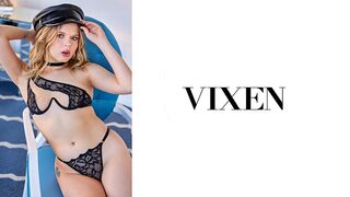Vixen - Frail blonde Coco Lovelock riding cock and being a whore