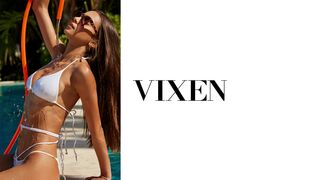 Vixen - Vanessa Alessia is getting fucked in the doggy style pose
