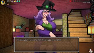 [Gameplay] HornyCraft [Minecraft Parody Hentai game PornPlay ] Ep.XVI The witch is...