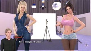 [Gameplay] Girl House - Part 32 Photo Session With Sexy Panties 2 BABES