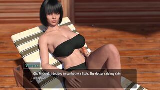 [Gameplay] Girl House - Part 24 Vanessa JUMP in POOL and lose SwimPOOL