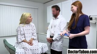 Teen patient banged by her horny doctor