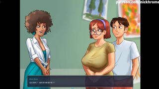 [Gameplay] Summertime Saga All Sex Scenes Ms Ross Part 1 (Chinese sub)