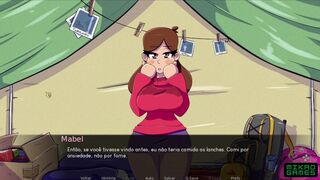 [Gameplay] Gravity files - Novo jogo parodia, Fiz Mabel ficar nua e Ganhei Boquete