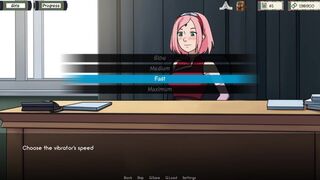 [Gameplay] Kunoichi Trainer - Naruto Trainer [v0.19.1] Part 94 Horny Sakura's Vibr...