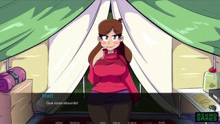 [Gameplay] Gravity files - Novo jogo parodia, Fiz Mabel ficar nua e Ganhei Boquete