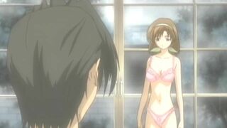 Busty anime fuck babe getting screwed