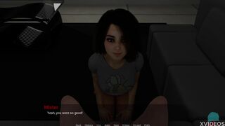 [Gameplay] AWAY FROME HOME #54 • Petite girlfriend drinks all the dick milk