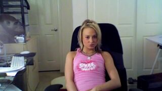 Nikki on Cam Rubbing her Pussy and Teasing