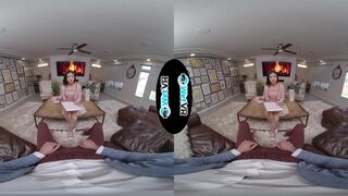 Small Tit Asian LuLu Chu Rides Big VR Dick