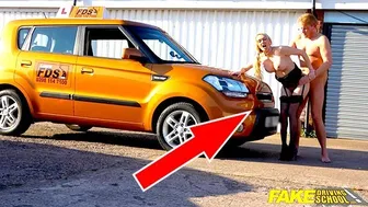Fake Driving School - Amber Jayne Fucked By Her Husband