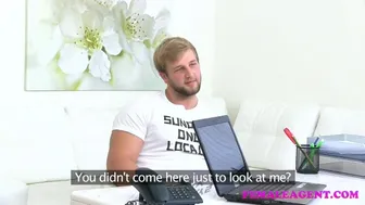 Female Agent - Bodybuilder Fucks Sexy Blonde Agent To Orgasm