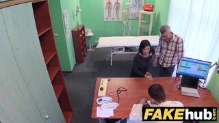 Czech Doctor Cums over Horny Cheating Wifes Tight Pussy
