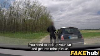 Unregistered Driver Creampied by Cop