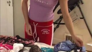 Premium GFs - Lexy Lohan Fitting her some dress POV pussy