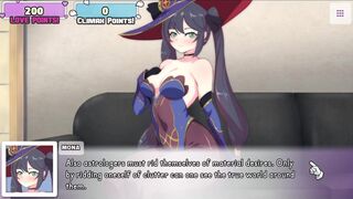 [Gameplay] Waifu Hub S5 - Mona from Genshin Impact [ Parody Hentai game PornPlay ]...