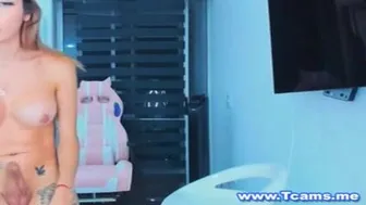 Shemale Gets Rammed Wildly In Her Ass