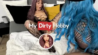My Dirty Hobby - Gorgeous babes lick, finger and fuck each other