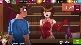 Playing my favorite game when I'm alone: hentai heroes #3