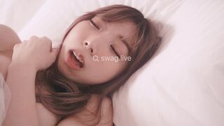 Bride in wedding dress threesome | SWAG.live XN-002