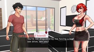 [Gameplay] Confined With Goddesses Cap 25 - My best friend gives me a blowjob and ...