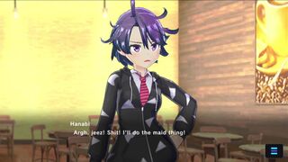 [Gameplay] Magicami DX - (Real Maid Hanabi) - Dress Story *NC*