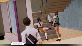 [Gameplay] Waifu Academy #7 - Finger her until she Squirts By MissKitty2K