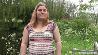 Hot threesome for BBW and young Manon