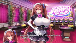 [Gameplay] Huge Boob Milf Maid Training Part 9 Erotic Kiss with Busty Milf