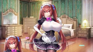 [Gameplay] Huge Boob Milf Maid Training Part XII Honry Milf Show Off Boobs (No Sex...