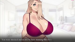 [Gameplay] Fucking A Hot Blonde Milf - Milf Next Door - FoxiCube Full Game
