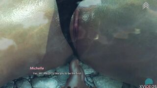 [Gameplay] Caressing her aroused clit until she cums • FREE PASS #39