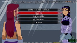 [Gameplay] Teen titans ep 31 Boquete Jinx e Sexo com Blackfire