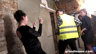 Desirable lady's demolition video