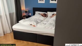 SuperprivateX - Waking Up Little Caprice and Clea Gaultier With My Cock