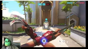 [Gameplay] 【Overwatch2】013 New Kiriko Love Orisa