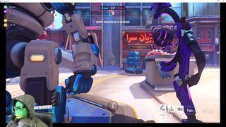 [Gameplay] 【Overwatch2】015 A black hunk is in his strongest ult but lie because ana