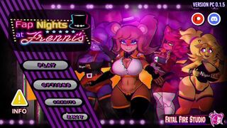 [Gameplay] Fap Night at Frennis,Unlock Golden Sexscene