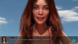 [Gameplay] WHERE THE HEART IS #259 • She's teasing him with her gorgeous slit