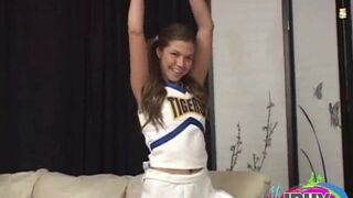 Sexy Cheerleader POV panties Photoshoot