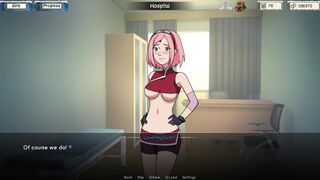 [Gameplay] Kunoichi Trainer - Naruto Trainer [v0.19.1] Part 99 Sakura The Naked Do...