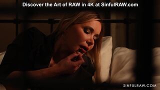 Eating pussy porn with captivating lady from Sinful Raw