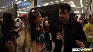 What Would These Hot Pornstars At This Year's AVN Awars Do For A Free Hazheart T-Shirt? F
