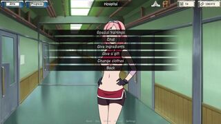 [Gameplay] Kunoichi Trainer - Naruto Trainer [v0.19.1] Part 100 Big Sakura Boobs B...