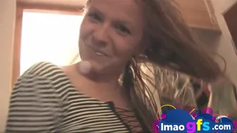 LMAO GFs - Young Blonde Naked Body closeup