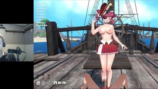 [Gameplay] I Want to Fuck the Big-Breasted Captain GamePlay 1#
