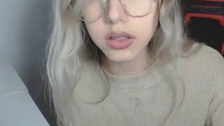 Petite Blonde Babe loves to masturbate