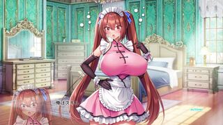 [Gameplay] Huge Boob Milf Maid Training Part XIII Horny Maid Wants Cock Badly