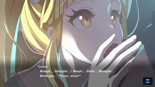 [Gameplay] マジカミDx Cocoa- Twintail Hottie Sucking my Cock After School