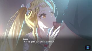 [Gameplay] マジカミDx Cocoa- Twintail Hottie Sucking my Cock After School